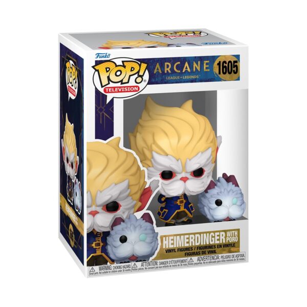Funko POP! Movies: Arcane (League of Legends) – Heimerdinger with Poro 1605