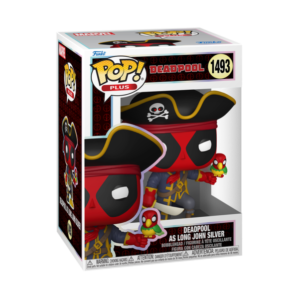 Funko POP! Plus: Marvel - Deadpool – Deadpool as Long John Silver 1493
