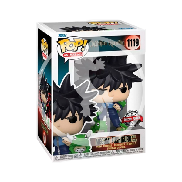 Funko POP! Animation: Jujutsu Kaisen - Megumi Fushiguro With Toads 1119 (Special Edition)