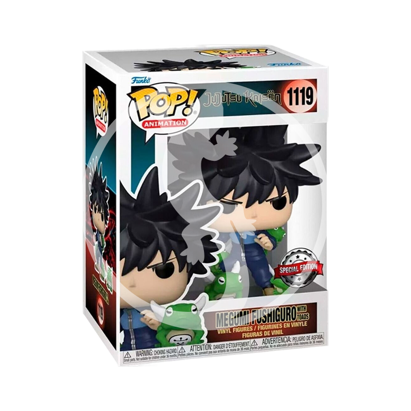 Funko POP! Animation: Jujutsu Kaisen - Megumi Fushiguro With Toads 1119 (Special Edition)