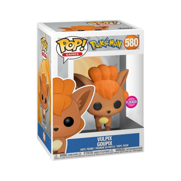Funko POP! Games: Pokémon – Vulpix Goupix 580 (Flocked)