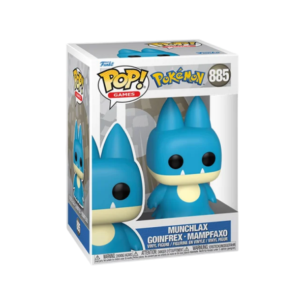 Funko POP! Games: Pokémon – Munchlax Goinfrex Mampfaxo 885