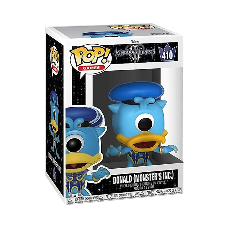 Funko POP! Games: Kingdom Hearts – Donald 410 (Monster’s Inc.)