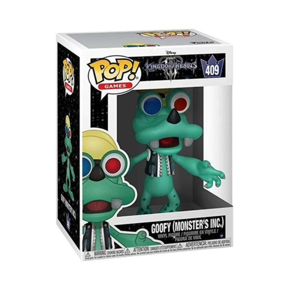 Funko POP! Games: Kingdom Hearts 3 – Goofy 409 (Version Monsters and Co.)