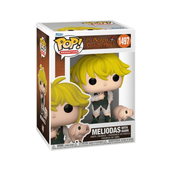 Funko POP! Animation: The Seven Deadly Sins – Meliodas w/Hawk 1497