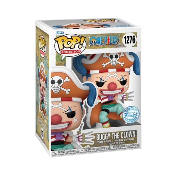Funko POP! Animation: One Piece – Buggy the Clown 1276 (Special Edition)