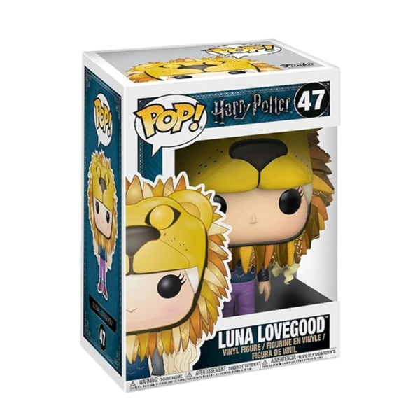 Funko POP! Movies: Harry Potter - Luna Lovegood W/ Lion Head 47