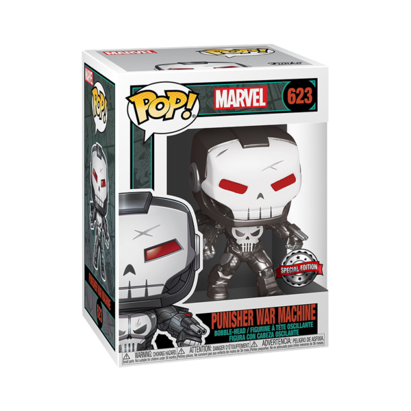Funko POP! Movies: Marvel - Punisher War Machine 623 (Special Edition)