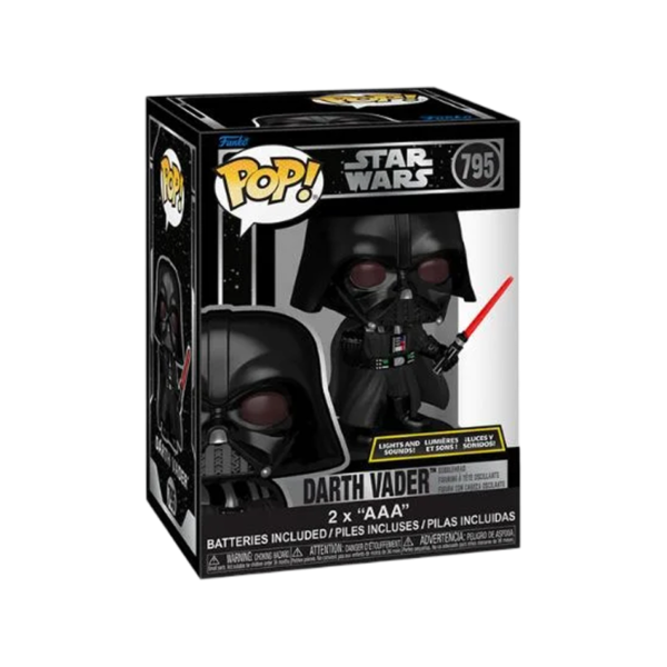 Funko POP! Movies: Star Wars - Darth Vader 795 (Light & Sound) (Bobblehead)