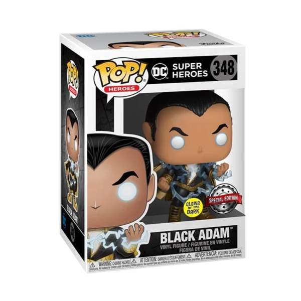 Funko POP! Movies: Super Heroes DC - Black Adam 348 (Glows In The Dark)