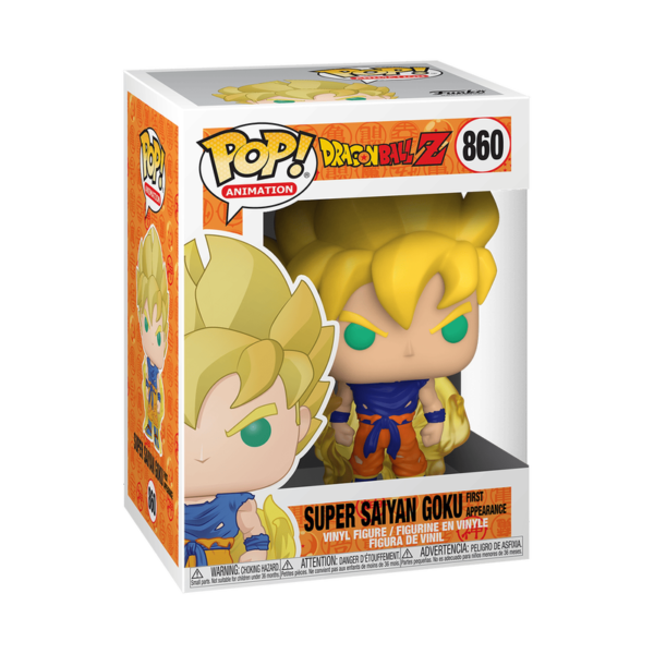 Funko POP! Animation: Dragon Ball Z – Super Saiyan Goku First Appearance 860