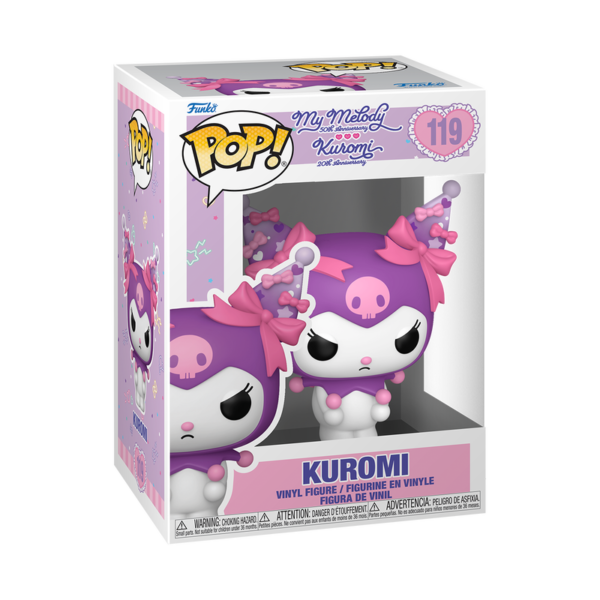 Funko POP! Sanrio: My Melody 50th Anniversary & Kuromi 20th Anniversary – Kuromi 119