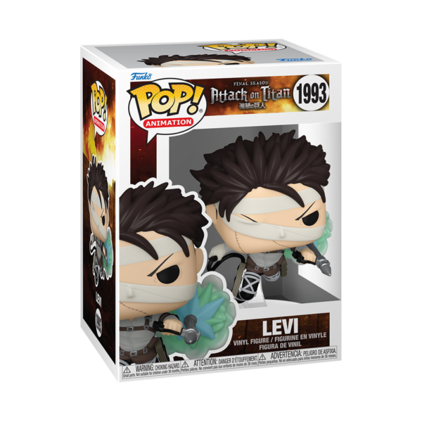Funko POP! Animation: Attack On Titans – Levi with Bandages 1993