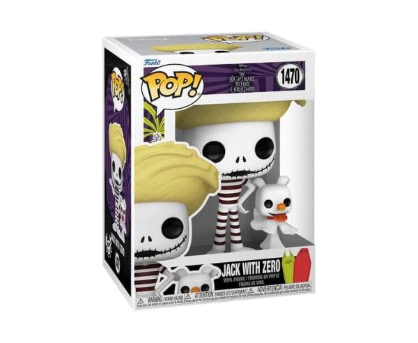 Funko POP! Movies: Nightmare Before Christmas – Jack w/Zero 1470