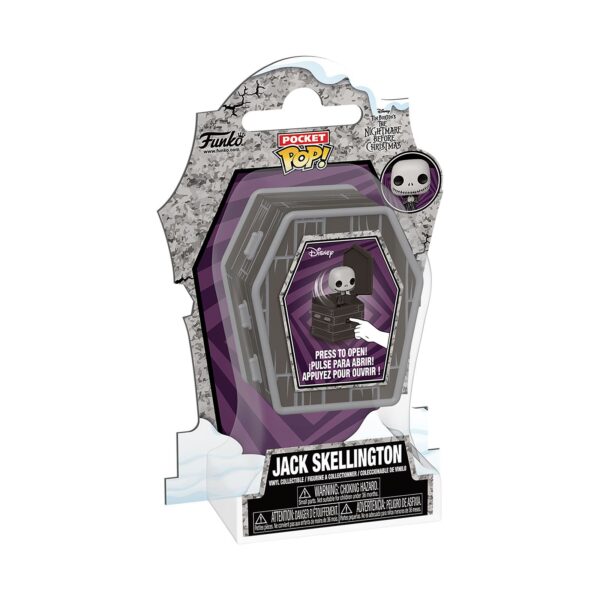 Nightmare Before Christmas - Jack con Bara Funko Pocket Pop Figura