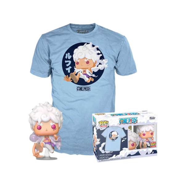 Funko POP! & Tee Animation: One Piece – Luffy Gear Fifth (L)