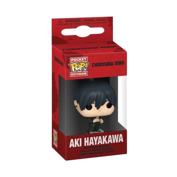 Funko POP! Keychain: Chainsaw Man – Aki Hayakawa