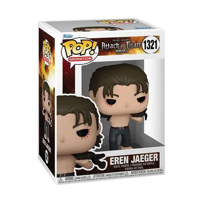 Funko POP! Animation: Attack On Titans – Eren Jaeger 1321 - Season 5 (Final Season)