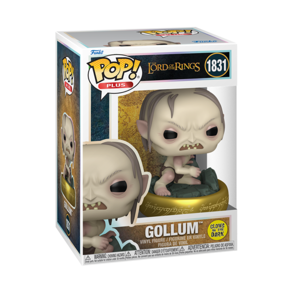Funko POP! Plus: The Lord of the Rings – Gollum 1831 (Glow in the Dark)