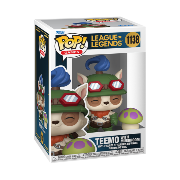 Funko POP! Games: League of Legends – Teemo with Mushroom 1138