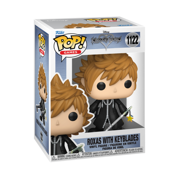 Funko POP! Games: Kingdom Hearts - Roxas with Keyblades 1122