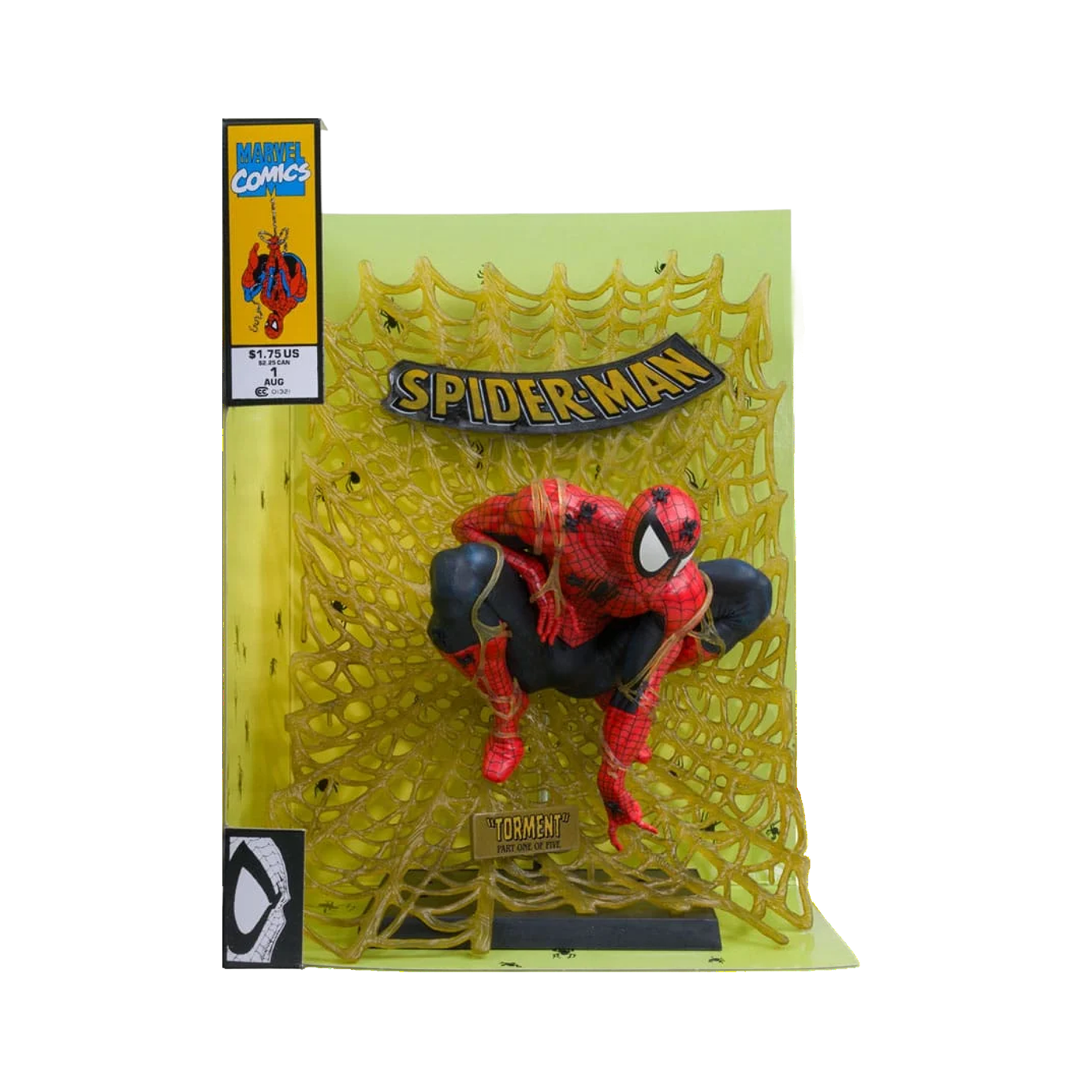Marvel Collection: PVC Statue 1/6 - Spider-Man (Spider-Man #1) (Gold Edition) (Gold Label) 15 cm