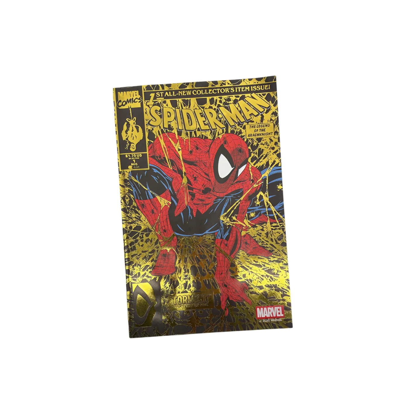 Marvel Collection: PVC Statue 1/6 - Spider-Man (Spider-Man #1) (Gold Edition) (Gold Label) 15 cm - immagine 4