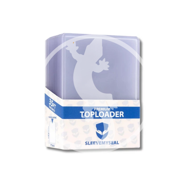 SleeveMySeal: Toploader Premium With Film - Bustine Protezione Carte 35PT - 25 PCS