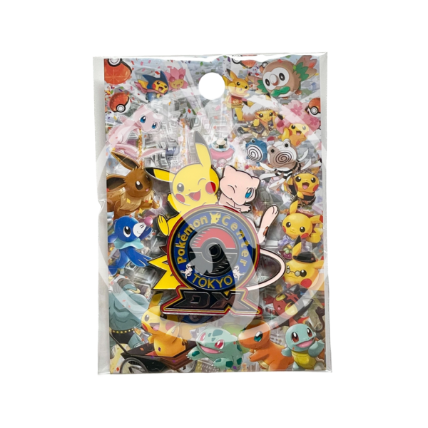 Spilla Pokémon ufficiale – Pikachu & Mew - Pokémon Center Tokyo DX 2023