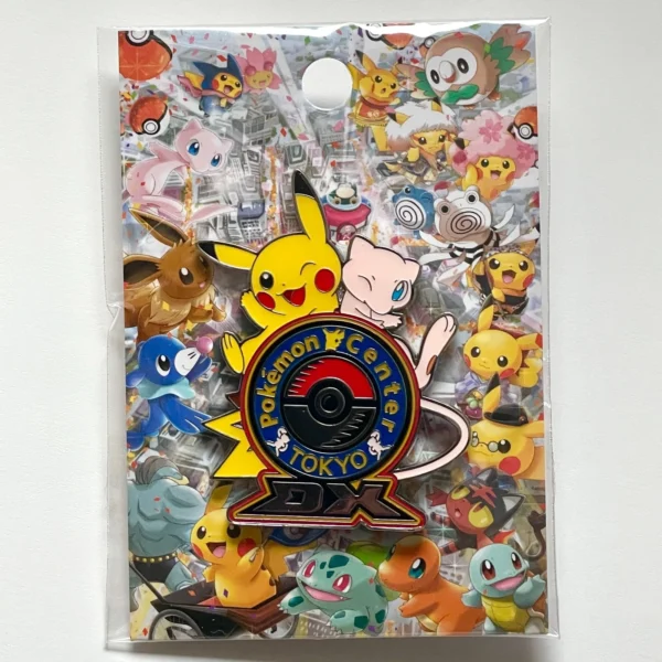 Spilla Pokémon ufficiale – Pikachu & Mew - Pokémon Center Tokyo DX 2023