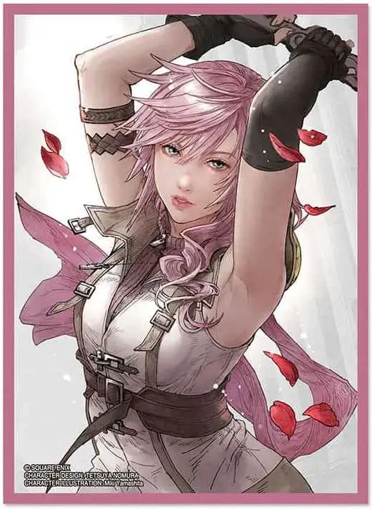 Sleeves: Bustine Protettive Final Fantasy Lightning - 100 PCS Standard 67mmx92mm (FFCSS-06)