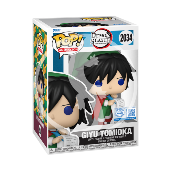 Funko POP! Animation: Demon Slayer – Giyu Tomioka 2034 (Holiday Outfit)