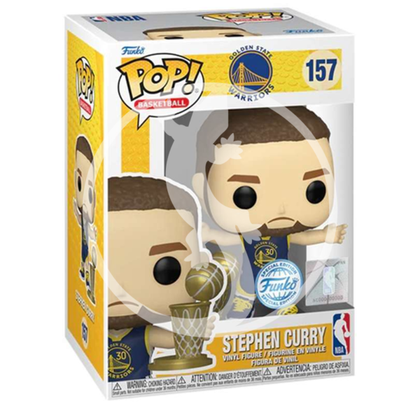 Funko POP! NBA: Golden State Warriors – Stephen Curry 157