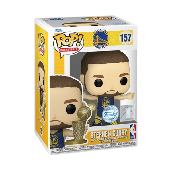 Funko POP! NBA: Golden State Warriors – Stephen Curry 157