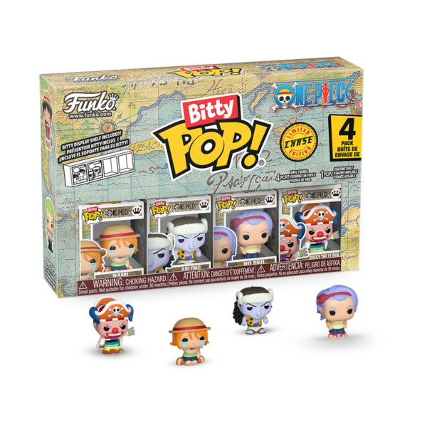 Bitty POP! One Piece 4-Pack Series 1 (Chase)