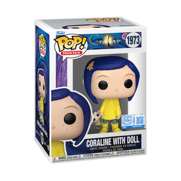 Funko POP! Movies: Coraline - Coraline with Doll 1973