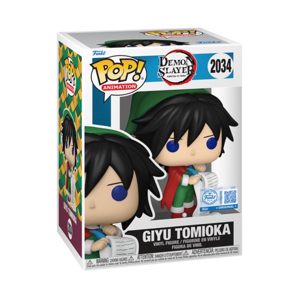 Funko POP! Animation: Demon Slayer – Giyu Tomioka 2034 (Holiday Outfit)