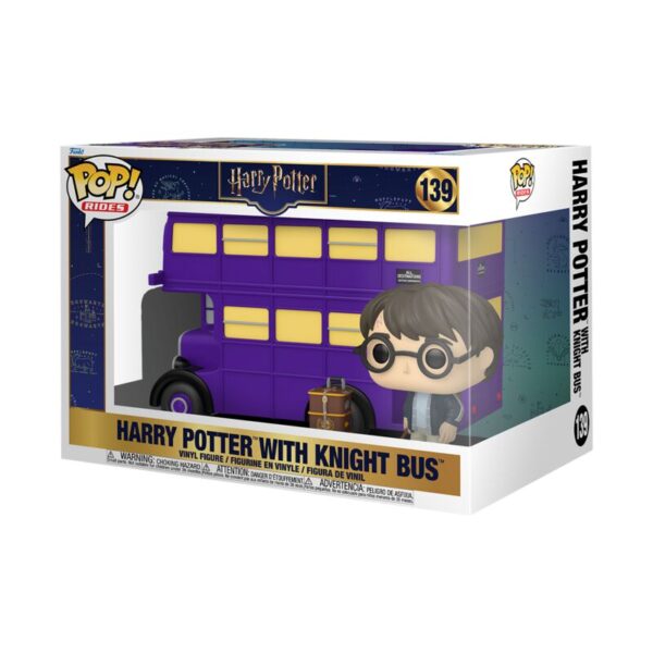 Funko POP! Movies: Harry Potter - Harry Potter With Knight Bus 139