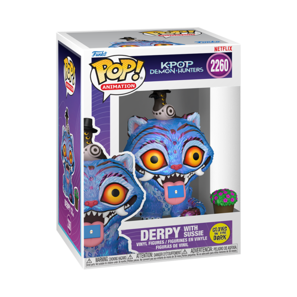 Funko POP! Animation: K-pop Demon Hunters – Derpy with Sussie 2260 (Glows in the Dark)