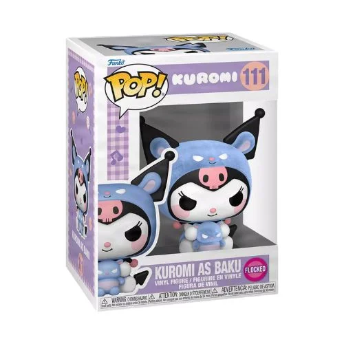 Funko POP! Kuromi: Kuromi as Baku 111 - Flocked