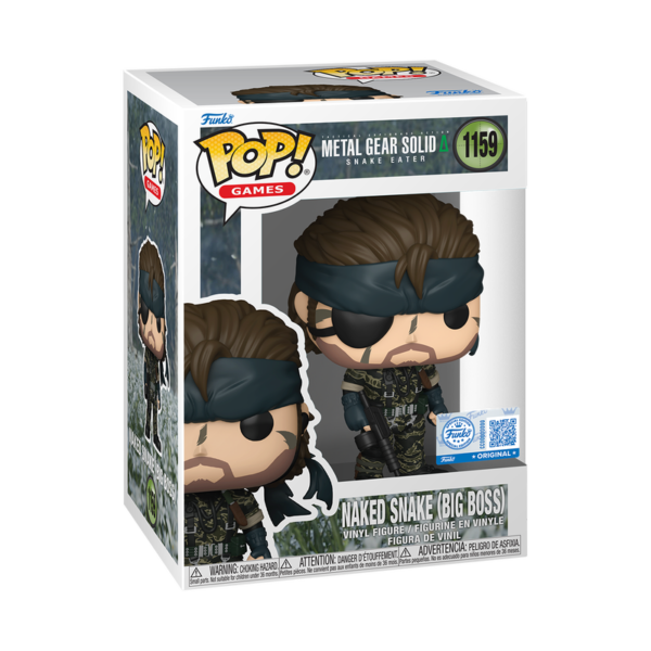 Funko POP! Games: Metal Gear Solid - Naked Snake (Big Boss)