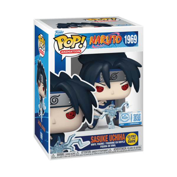Funko POP! Animation: Naruto – Sasuke Uchiha 1969 (Glows in the Dark)