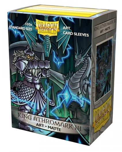 Dragon Shield: Sleeves - King Athromark III Portrait – Matte 100
