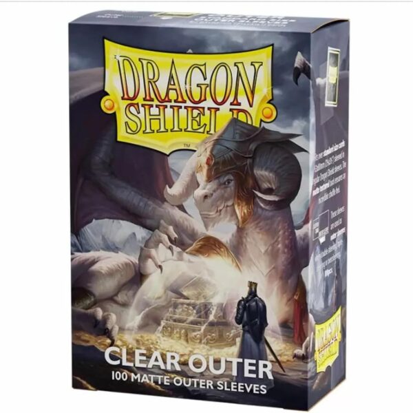 Dragon Shield: Matte Outer Clear Sleeves (100) - Standard