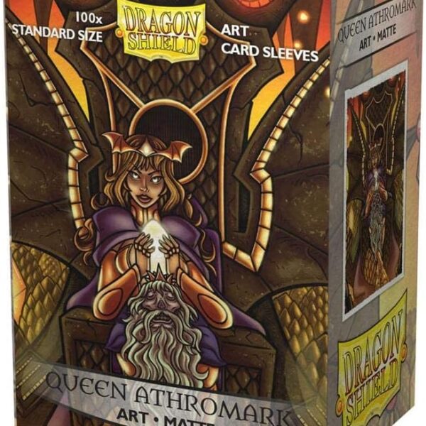 Dragon Shield: Sleeves - Matte Art Royals - Queen Athromark 100