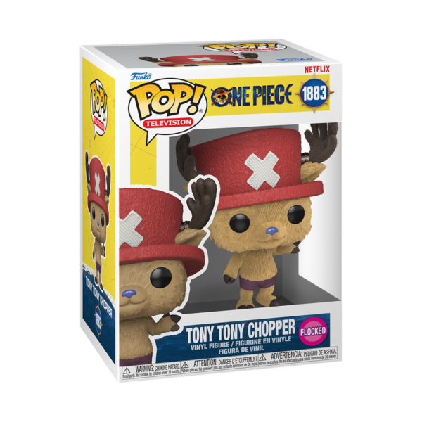 Funko POP! Animation: One Piece – Tony Tony Chopper 1883 (Flocked) (Live Action)