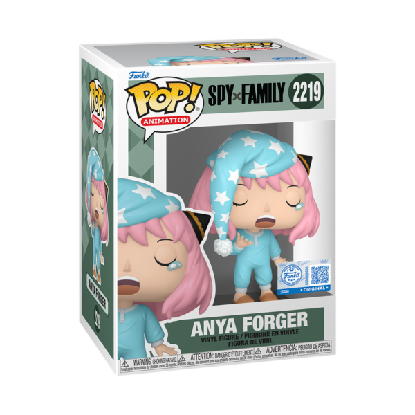 Funko POP! Animation: Spy x Family – Anya Forger 2219 (Pajamas)