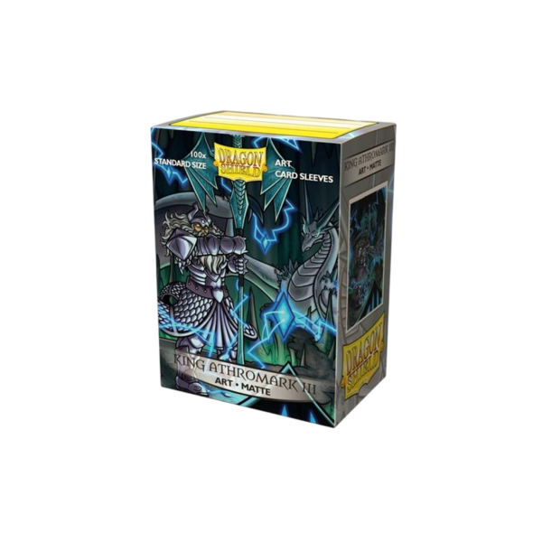 Dragon Shield: Sleeves - King Athromark III Portrait – Matte 100