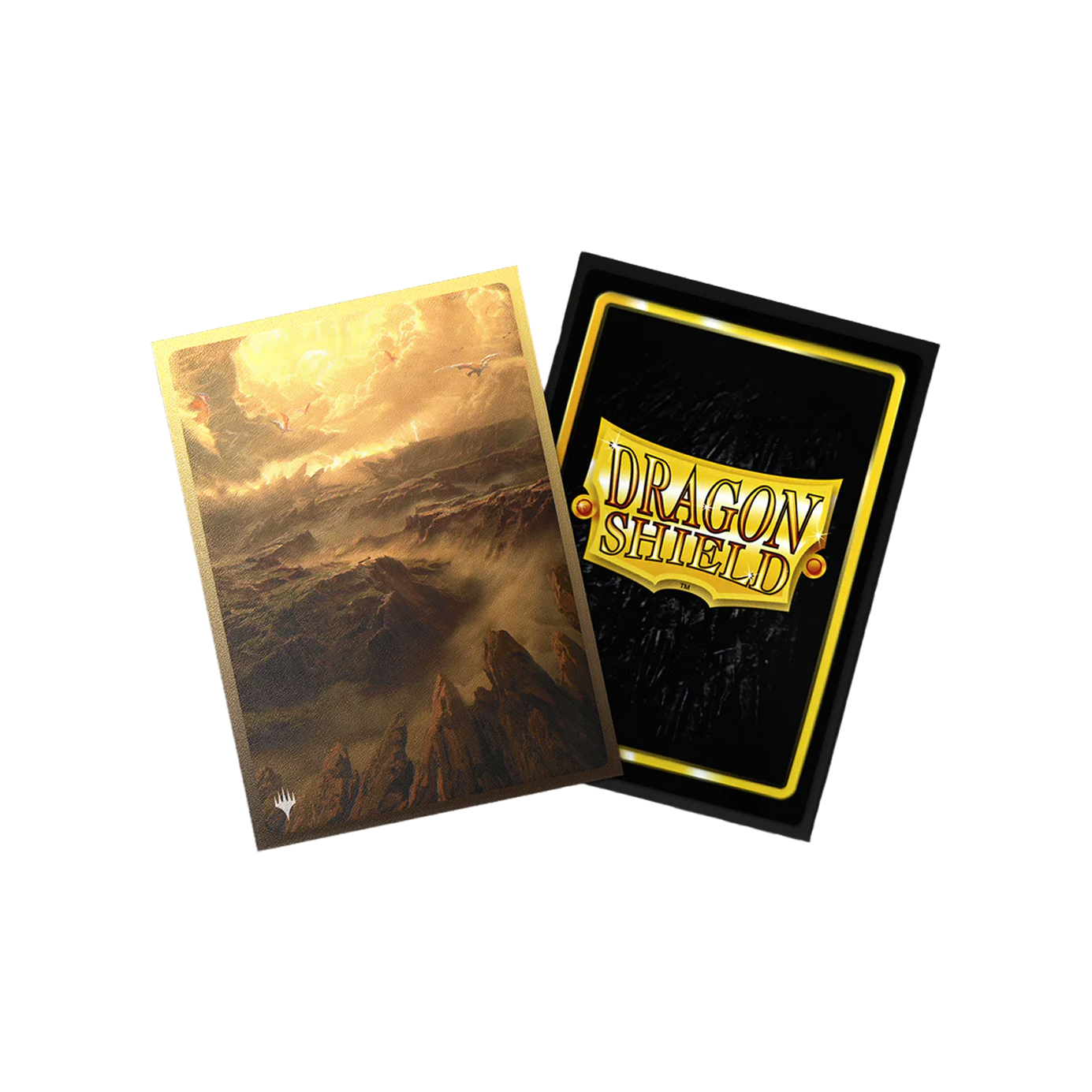 Dragon Shield x Magic The Gathering: Sleeves - Landfall Series: Matte Dual Art - Arid Mesa 100 - immagine 2