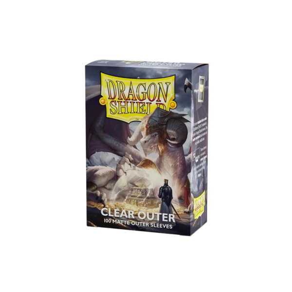 Dragon Shield: Matte Outer Clear Sleeves (100) - Standard